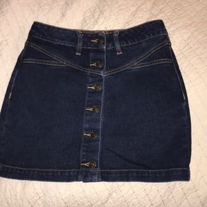 Pacsun Jean Skirt